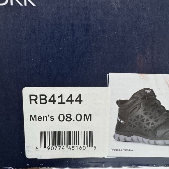 Reebok Mens Sublite Cushion Work Sneaker Black Size 8 M main image 5